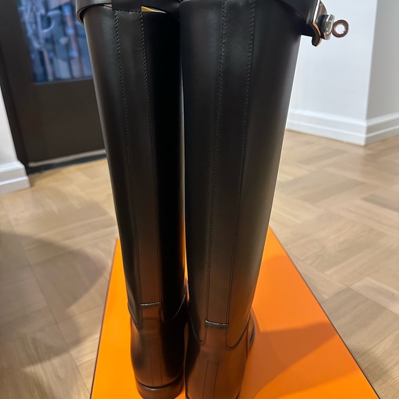 Hermes Jumping leather riding boots 36.5 Brand new - Picture 3 of 13